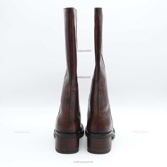 NEW Size 7 Women's Free People Dana Distressed Pull-On Leather Boots - Picture 14 of 16